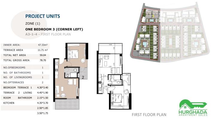 Image No.24-1 Bed Apartment for sale