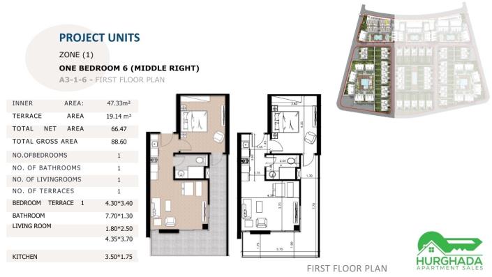 Image No.26-1 Bed Apartment for sale