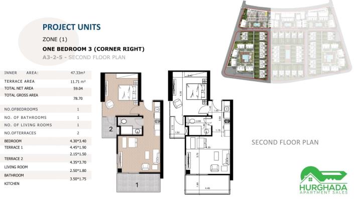 Image No.33-1 Bed Apartment for sale