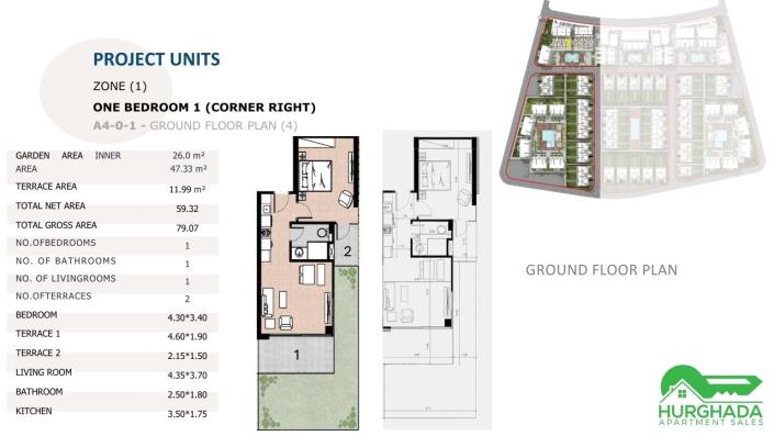 Image No.40-1 Bed Apartment for sale