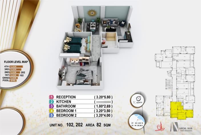 Image No.26-2 Bed Apartment for sale