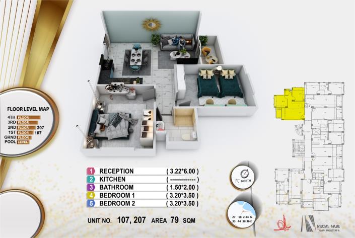 Image No.30-2 Bed Apartment for sale