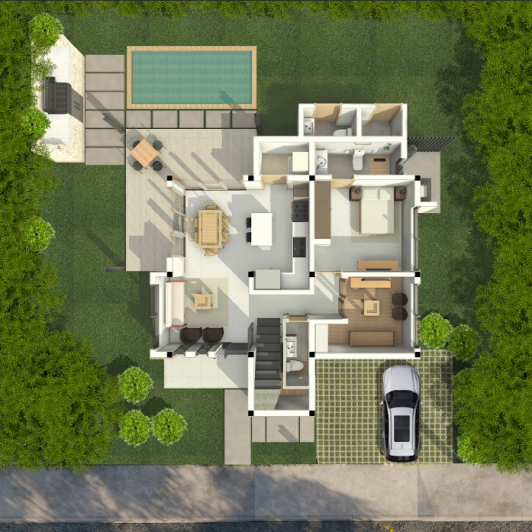 Image No.6-3 Bed House/Villa for sale