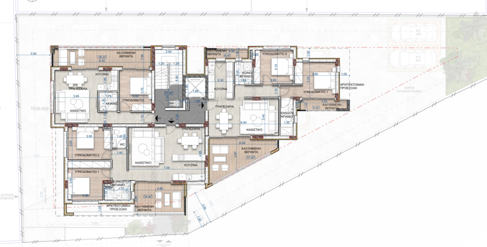 Image No.3-Appartement de 2 chambres à vendre à Agios Athanasios