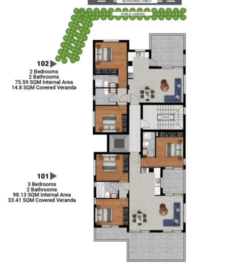 Image No.1-2 Bed Apartment for sale
