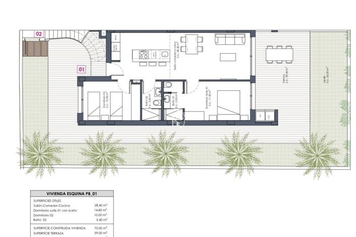 Image No.18-2 Bed Bungalow for sale