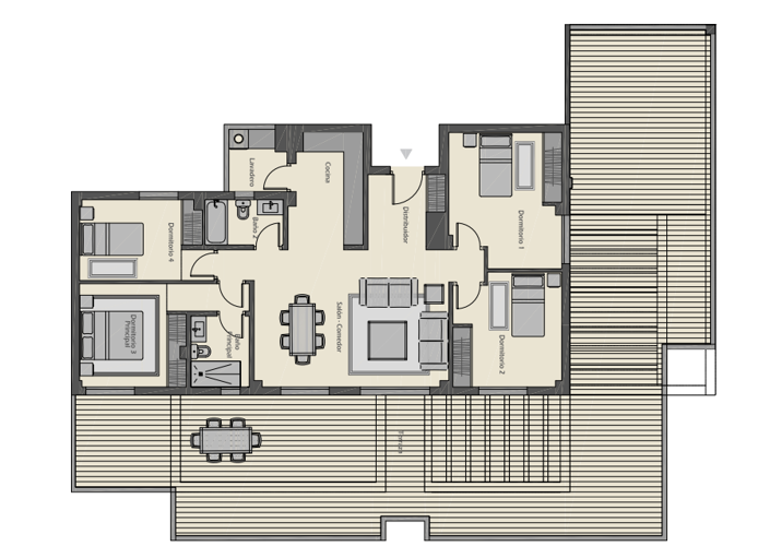 Image No.25-4 Bed Penthouse for sale