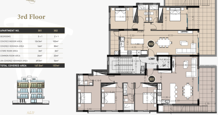 Image No.7-3 Bed Apartment for sale