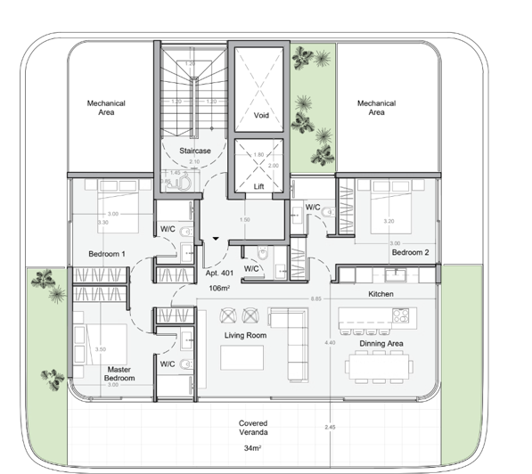 Image No.8-2 Bed Apartment for sale