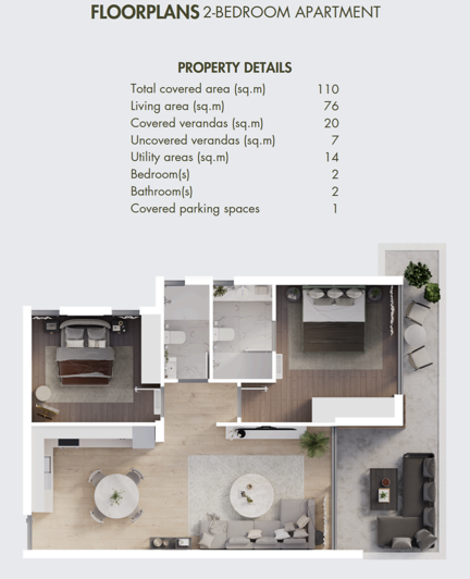 Image No.16-2 Bed Apartment for sale