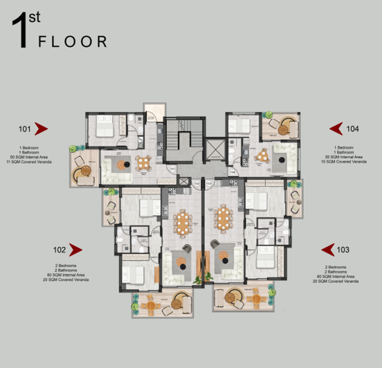 Image No.2-2 Bed Apartment for sale