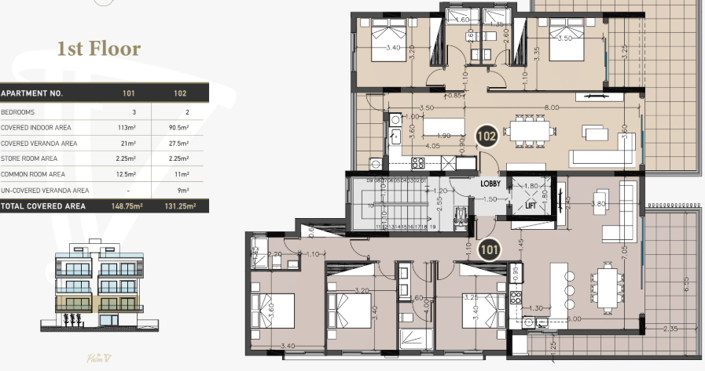 Image No.5-2 Bed Apartment for sale