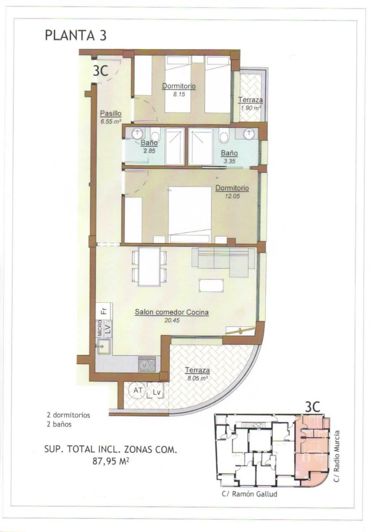 Image No.31-2 Bed Apartment for sale