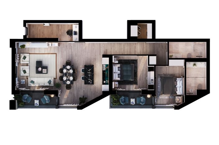 Image No.17-3 Bed Apartment for sale