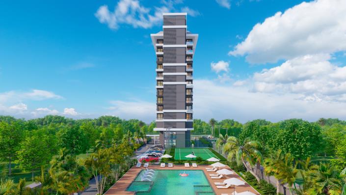 Image No.9-Appartement de 1 chambre à vendre à Mahmutlar