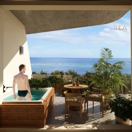 1 - Puerto Morelos, Penthouse