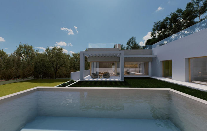 Image No.2-Villa de 4 chambres à vendre à Estepona