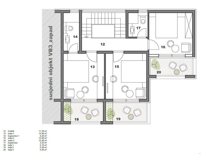 Image No.18-3 Bed Property for sale