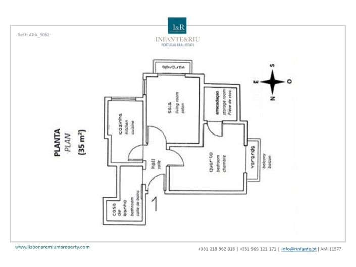 Image No.25-1 Bed Apartment for sale