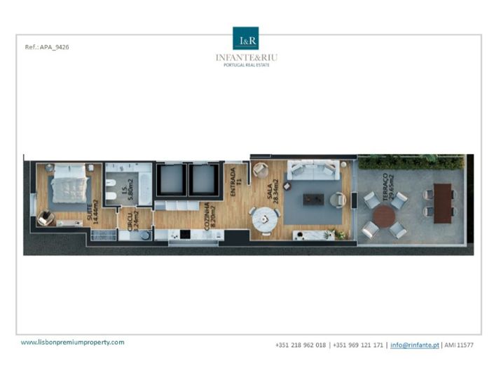 Image No.14-1 Bed Apartment for sale