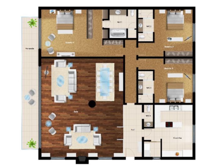 Image No.24-3 Bed Apartment for sale